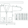 Халат VLR Concept BR L.Grey XL